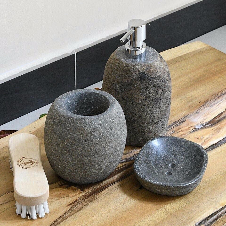 Lavabo đá tự nhiên đá cuội